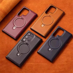 Leather Magnetic Case