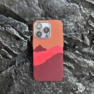Orange Carbon Case