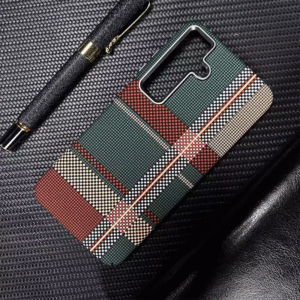 Green Pattern Carbon Case