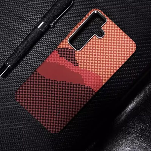 Orange Carbon Case