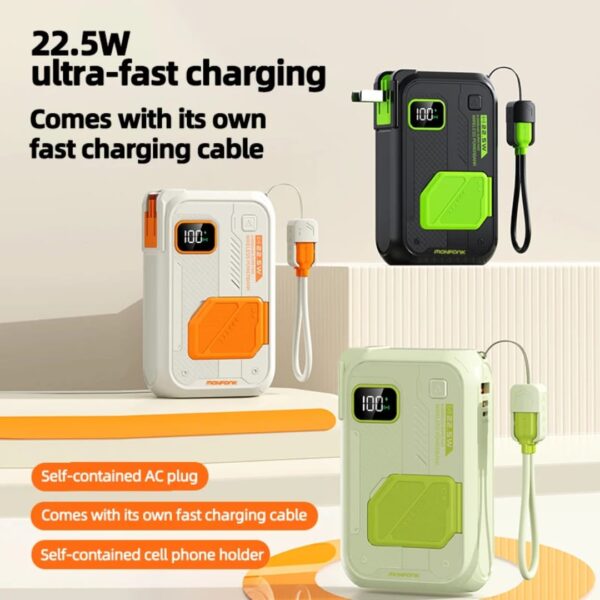 3 in 1 Wireless Magnetic Charger Power Bank - Image 5