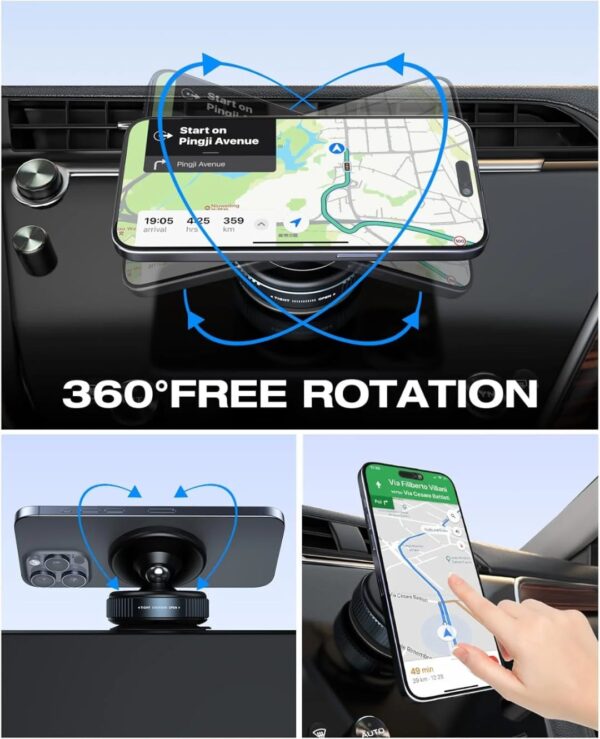 Vacuum Suction Magnetic Phone Holder - Image 3