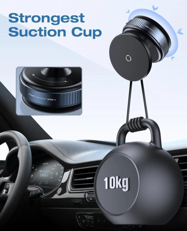 Vacuum Suction Magnetic Phone Holder - Image 5