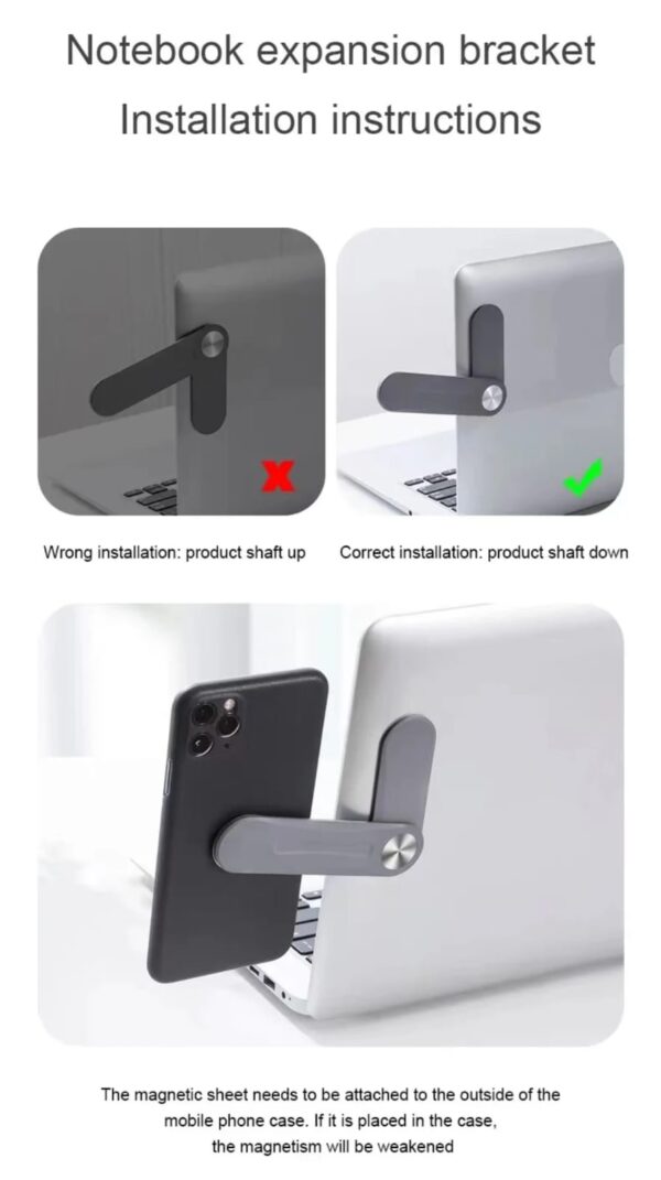Laptop Phone Stand - Image 2
