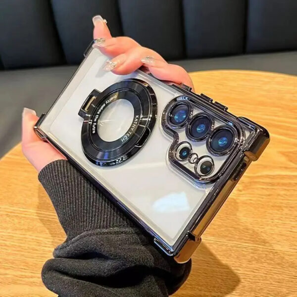 Four Corners Transparent Samsung Case