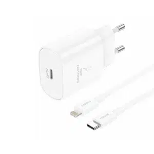 Foneng EU51 USB-C GaN Charger - 25W With Type-C To Lightning Cable