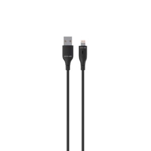 Green Lion USB-A To Lightning PVC Cable - 12W - Black