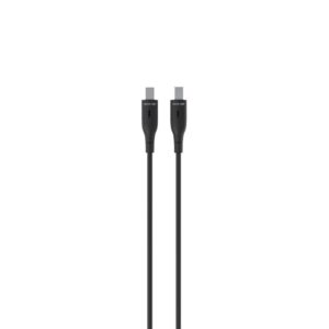 Green Lion USB-C To USB-C PVC Cable - 60W - Black