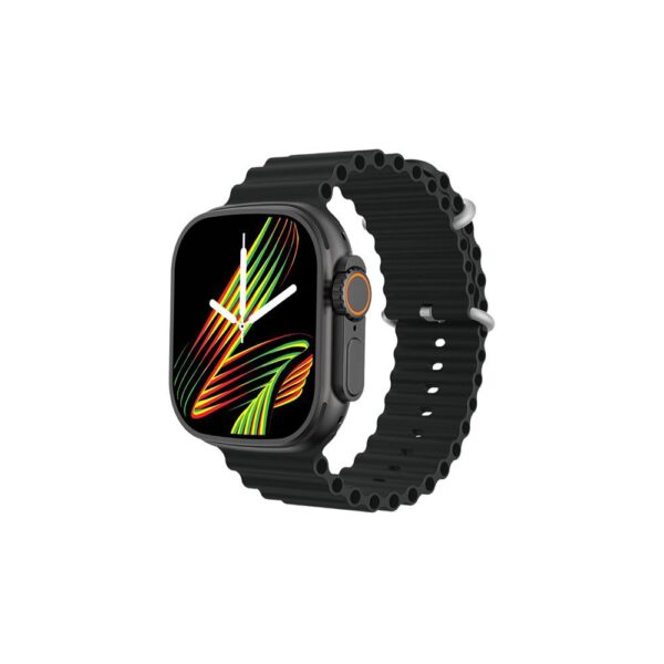 Green Lion Communicate AMOLED Ultra Smart Watch - Black | White