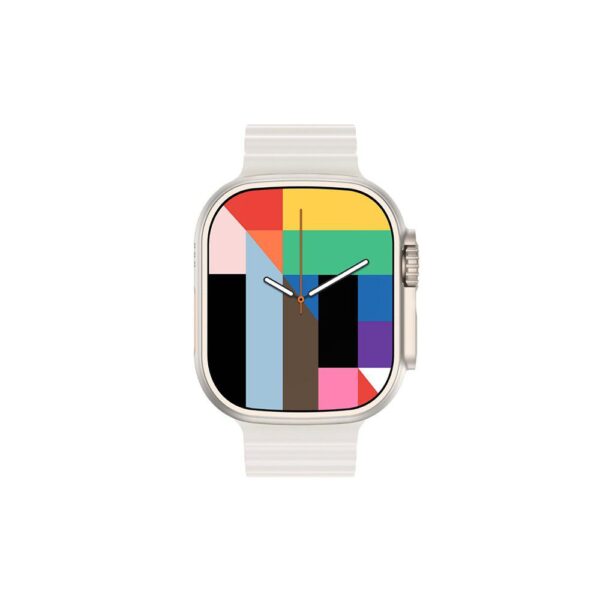 Green Lion Communicate AMOLED Ultra Smart Watch - Black | White - Image 3
