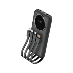 Green Lion Power Pulse 10000mAh Power Bank - Black