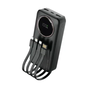 Green Lion Power Pulse 20000mAh Power Bank - Black