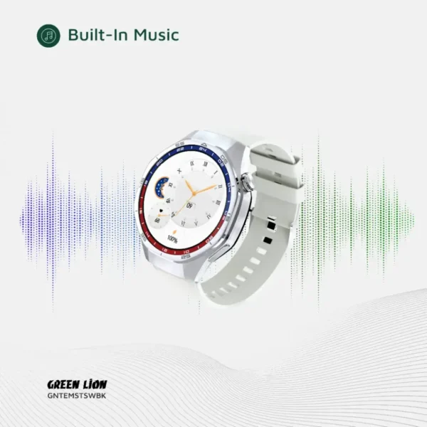 Green Lion Tech Master Smart Watch - AMOLED - Silver - Image 7