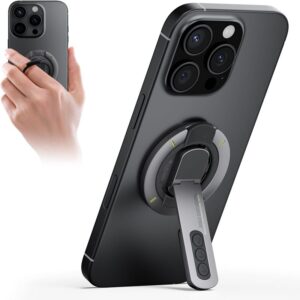 3-in-1 Magnetic Finger Ring Holder Double-Sided Magnetic Phone Stand