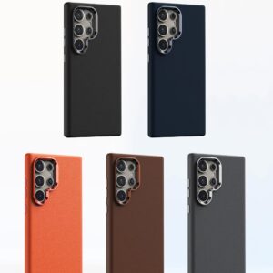 Leather Shockproof Magnetic Case