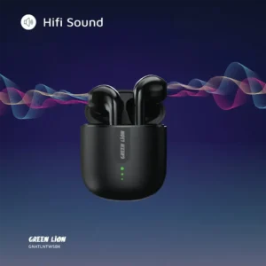 Green Lion Atlanta True Wireless Earbuds | Black - White