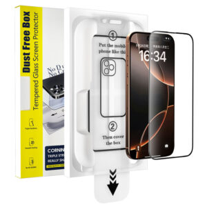 Samsung Clear Screen Protector Easy Installation Kit - 3D Full Coverage Tempered Glass