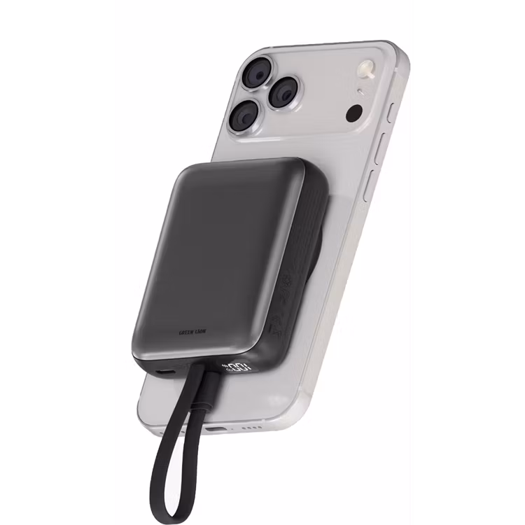Green Lion Revon 10000mAh Magsafe Power Bank with LED Digital Display, 20W
