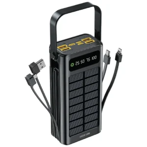 Green Lion Solar X 30000mAh Power Bank PD 20W - Black