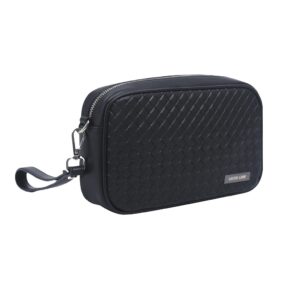 Green Lion Verso Clutch Bag - Black