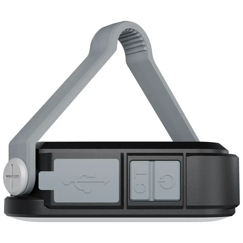 Green Lion Solar Lumix Portable LED Light with Power Bank (4000mAh) - Gray - Image 3