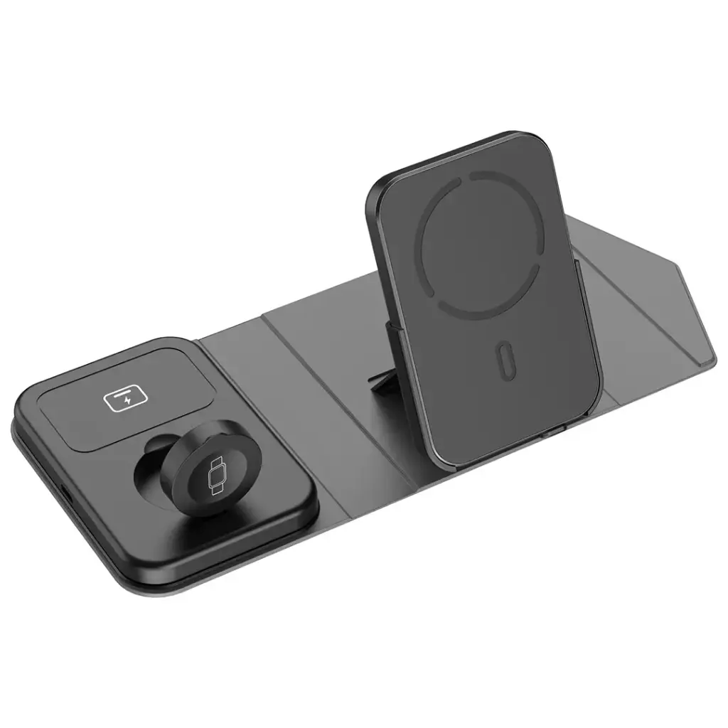 Green Lion Trio Charge Pro 5000mAh Power Bank PD 20W - Gray - Image 2