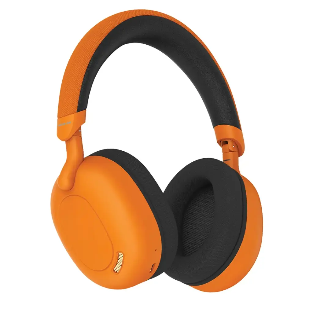 Green Lion Sunstone Headphone | Orange-Black