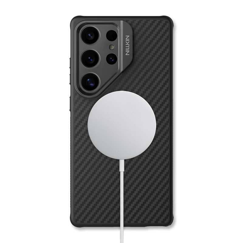 Nillkin MagSafe Compatible Kevlar Case with Camera Cutout - Image 4